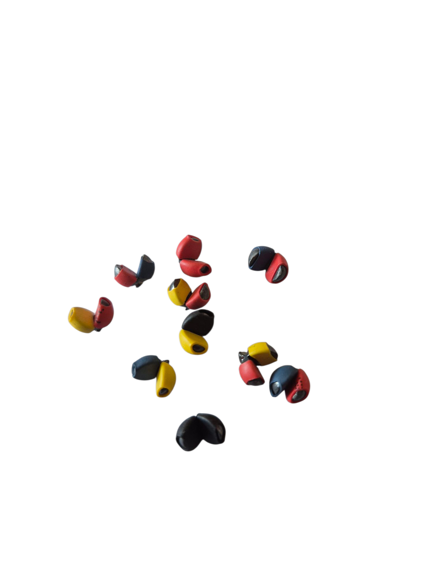 SPLIT SHOT rubber coated