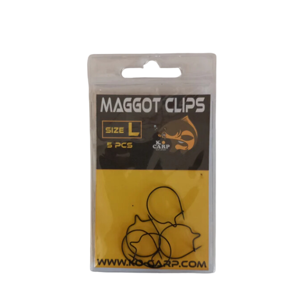 K.O. Carp maggot clips