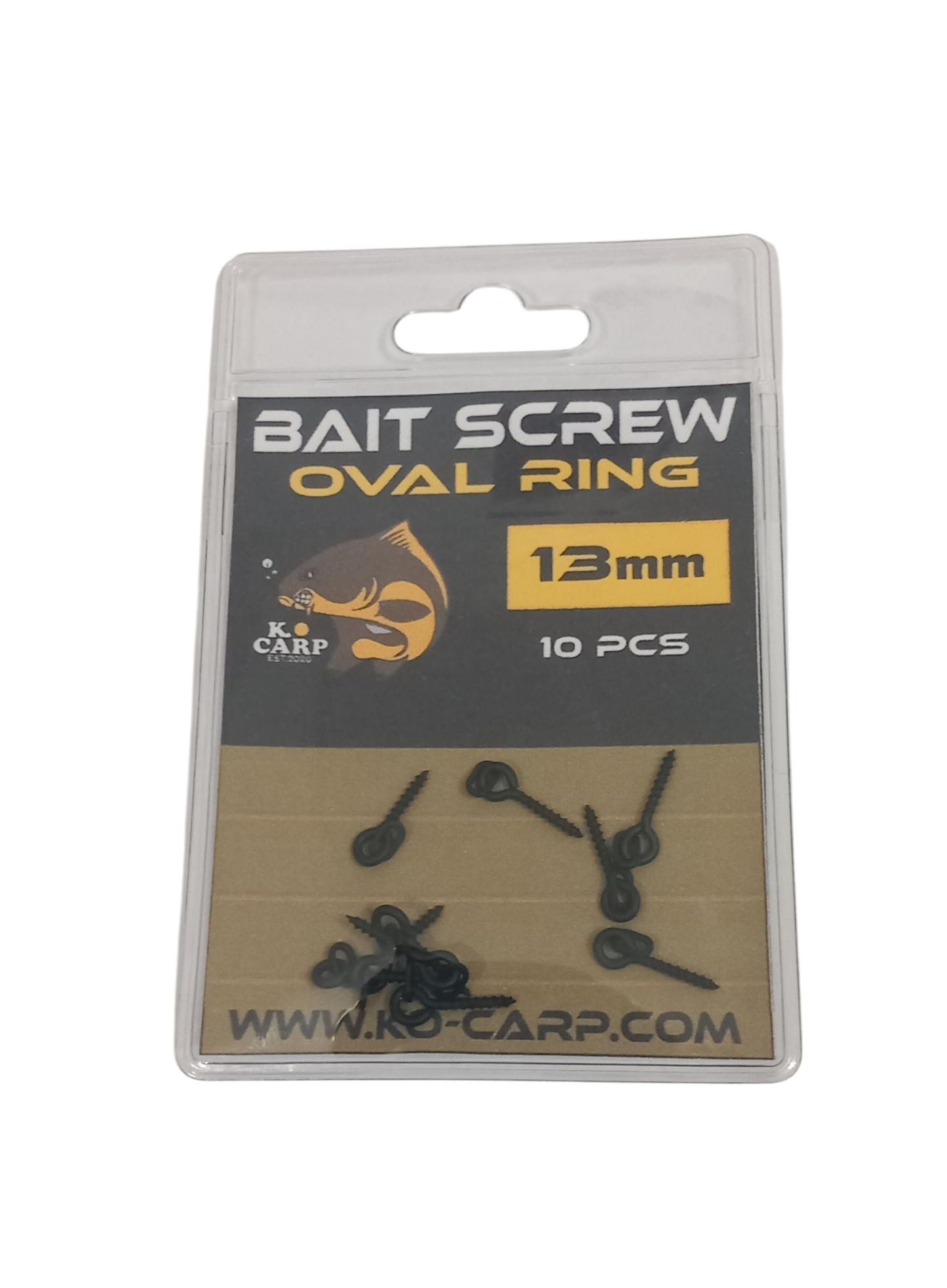 K.O. Carp Bait Screw Metal oval ring