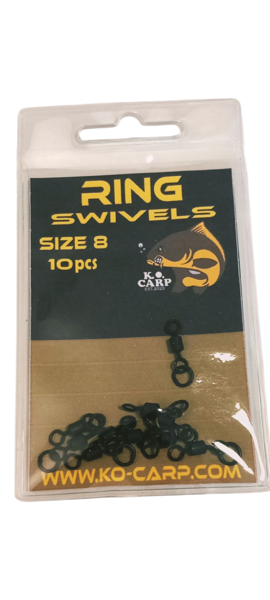 K.O. Carp ring swivels