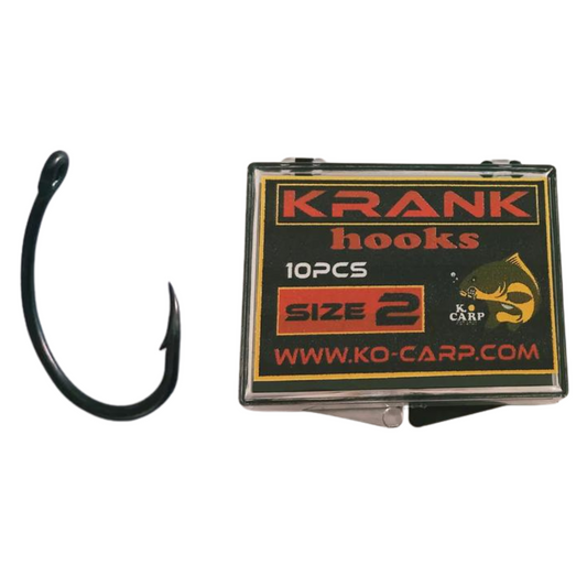 K.O - CARP Krank Hooks vel. 2