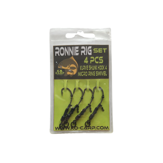 K.O. Carp - Ronnie Rig Set Micro Swivel 4