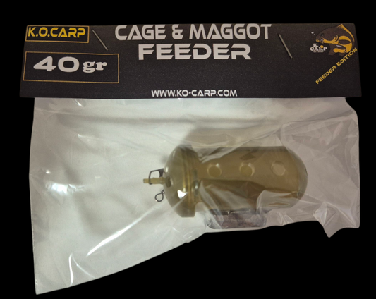 CAGE & MAGGOT feeder 40g