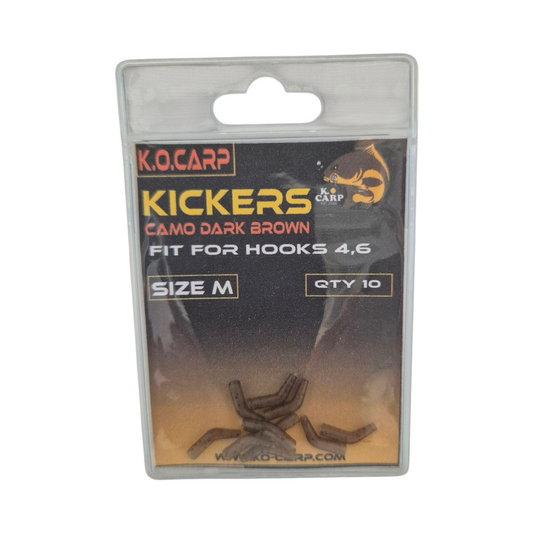KICKERS camo dark brown