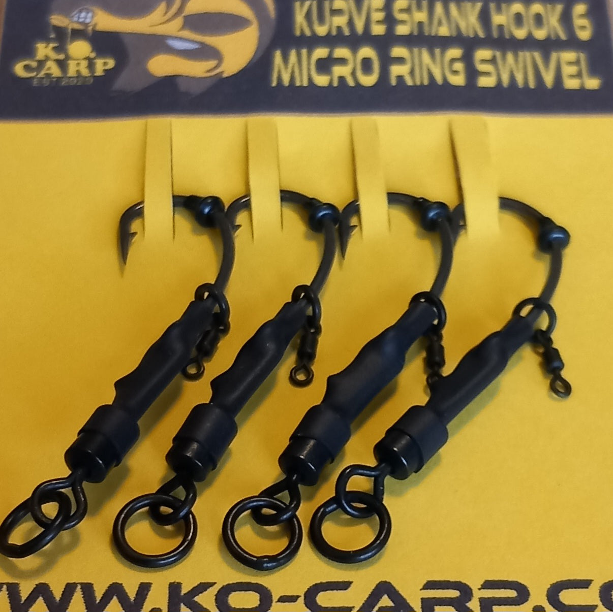 K.O. Carp - Ronnie Rig Set Micro Swivel 6