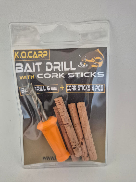 BAIT DRILL+cork sticks