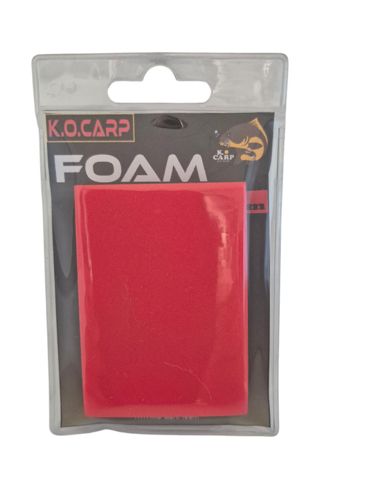 FOAM red 5x7cm