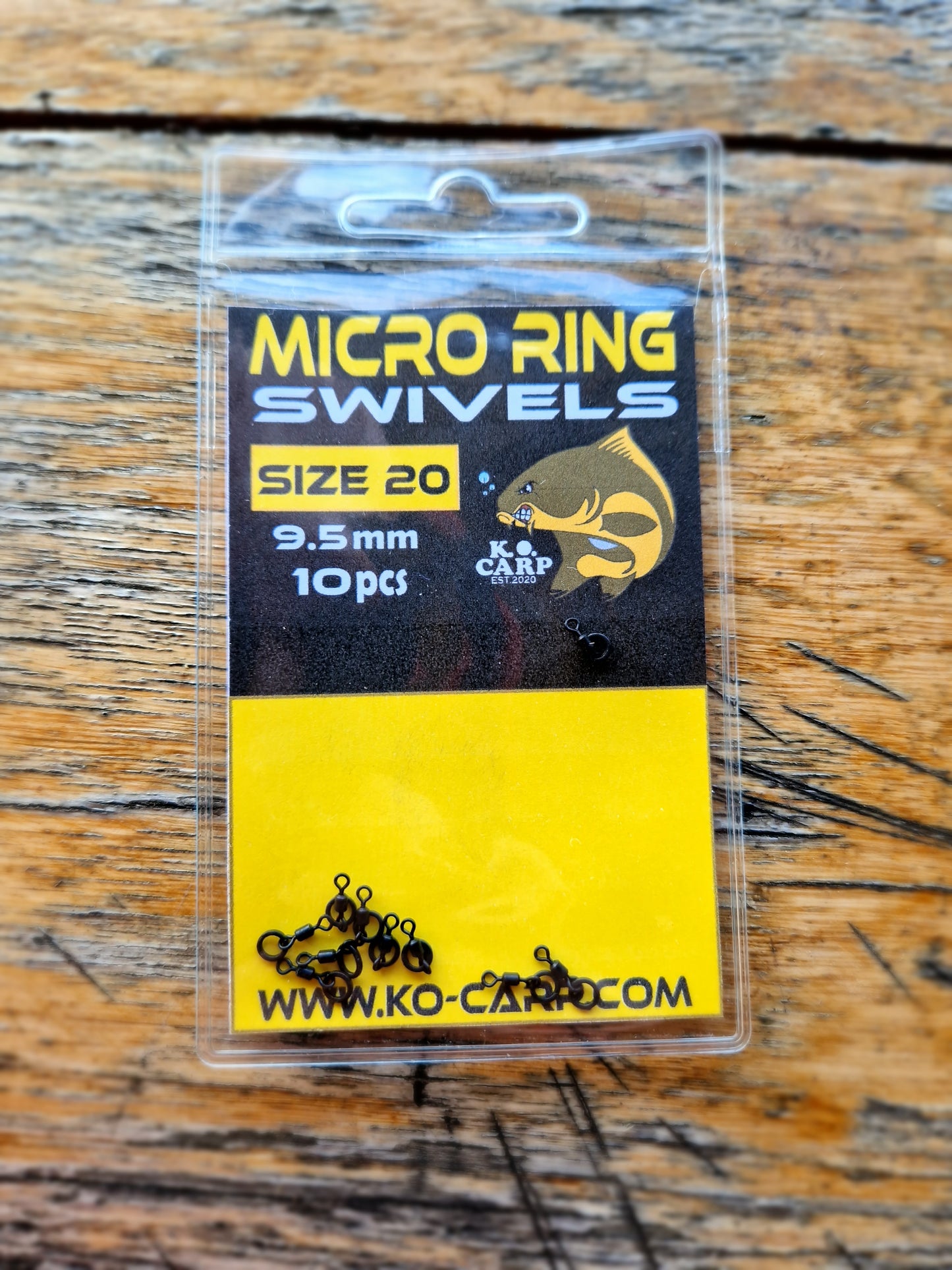 K.O. Carp micro ring kopče