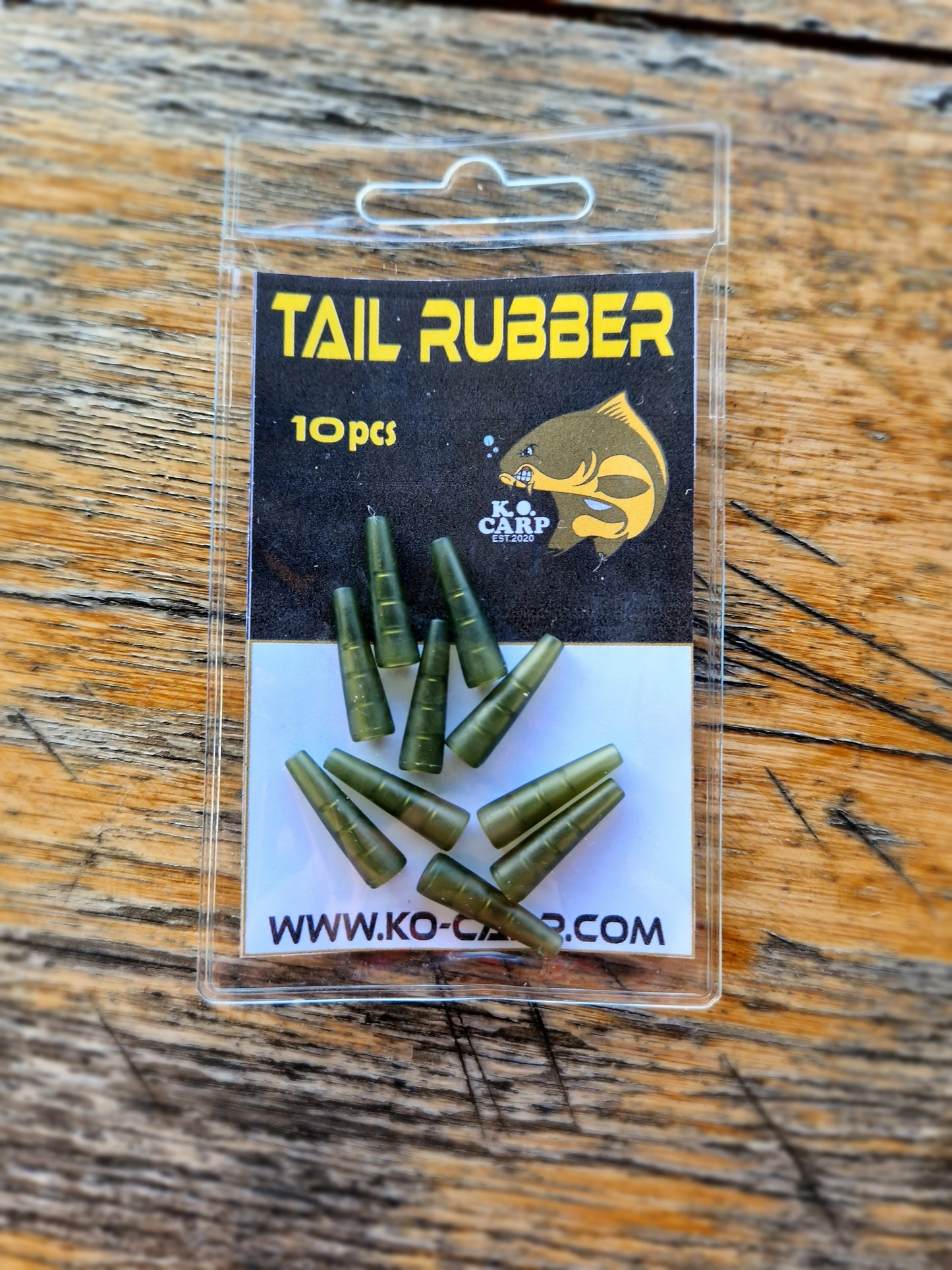 K.O. Carp tail rubber